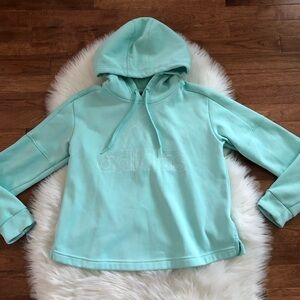 Adidas Teal Hoodie Sweatshirt